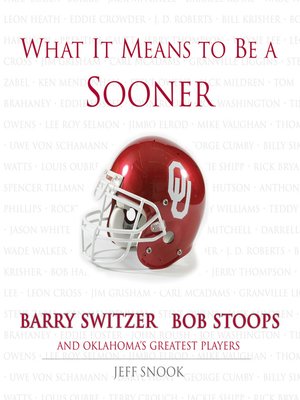 cover image of What It Means to Be a Sooner